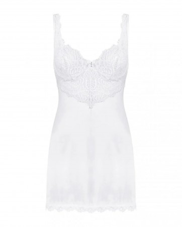 Bielizna-Amor Blanco koszulka i stringi biały  L/XL