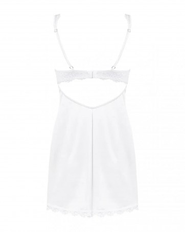 Bielizna-Amor Blanco koszulka i stringi biały  L/XL