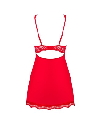 Bielizna-Luvae babydoll i stringi czerwona  S/M