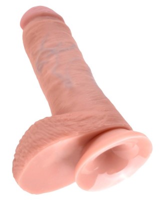 King Cock 8 inch Cock Balls Fl