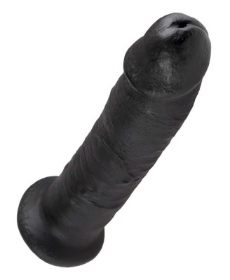 KC 9" Cock Dark - Czarne Realistyczne Dildo - 22,9 cm