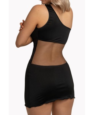 KAREN DRESS BLACK XS