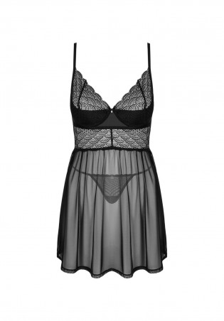 Chemeris babydoll i stringi  M/L