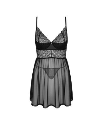 Chemeris babydoll i stringi   XS/S