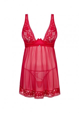 Lacelove babydoll i stringi   XS/S