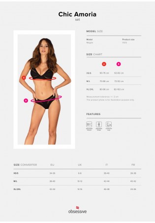 Chic Amoria komplet 2-częściowy  XL/2XL