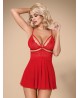 Bielizna-838-BAB-3 babydoll i stringi  S/M