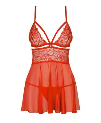 Bielizna-838-BAB-3 babydoll i stringi  S/M