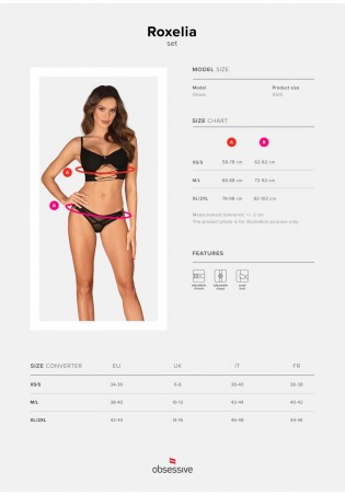 Roxelia komplet 2-częściowy    XS/S