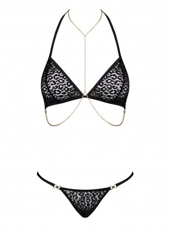 Pantheria komplet 2-częściowy czarny L/XL