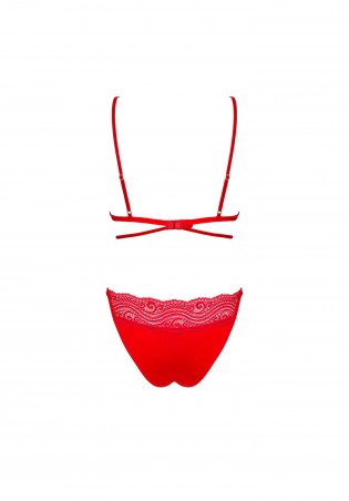 Diyosa komplet 2-częściowy czerwony  XS/S