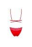 Diyosa komplet 2-częściowy czerwony  XS/S
