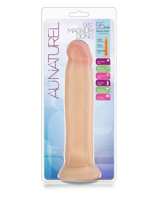 AU NATUREL 9.5INCH MAGNUM DONG