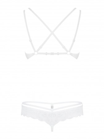 Bielizna-860-SET-2 komplet 2-częściowy biały L/XL