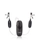 Vibrating Nipple Clamps Black