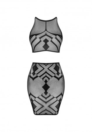 Bielizna-K101 top i spódnica  S/M/L