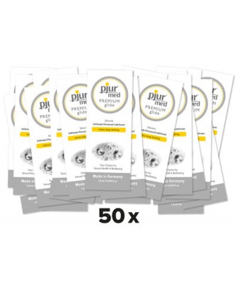 Żel-pjur Med Premium glide 1,5ml.-siliconebased lubricant - 50 sztuk