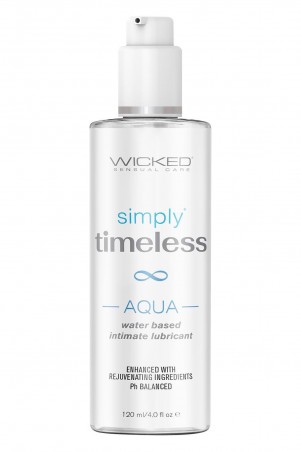 WICKED SIMPLY TIMELESS AQUA LUBRICANT 120ML