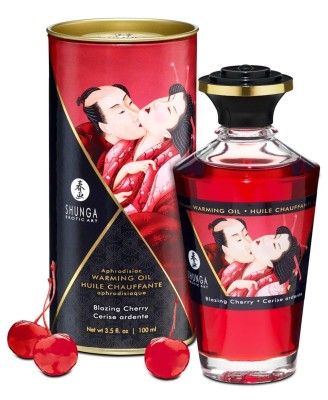 Warming Oil Blazing Cherry