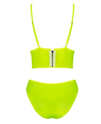 Neonia top i figi żółty  S/M