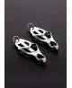 2 Squeezer Teaser Clover Nipple Clamps W Ring