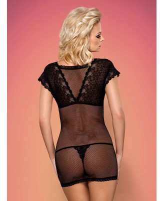 Bielizna-821-CHE-1 koszulka i stringi L/XL