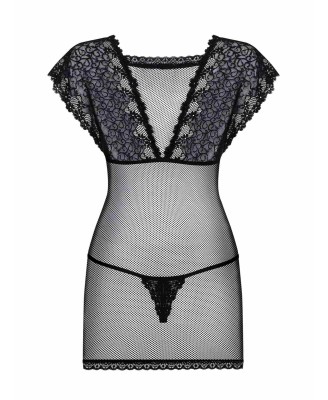 Bielizna-821-CHE-1 koszulka i stringi L/XL