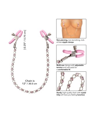 Crystal Nipple Teasers Metal