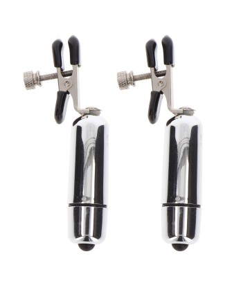 Adjustable Vibrating Clamps Silver