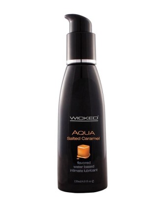 WICKED AQUA SALTED CARAMEL FLAVORED 120M
