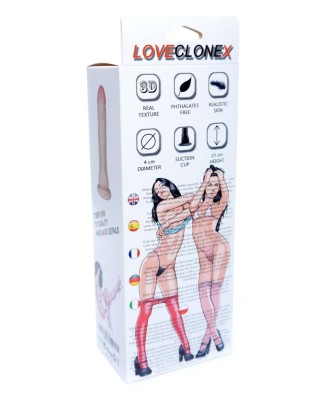 BACHUS-LOVECLONEX 7" - Cieliste Realistyczne Dildo