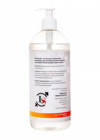 H2O UNI GEL 1000ml - Lubrykant Wodny