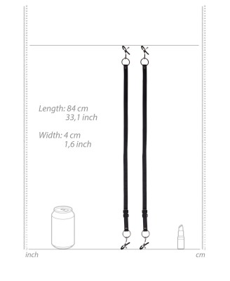 Labia Spreader with Clamps - Black