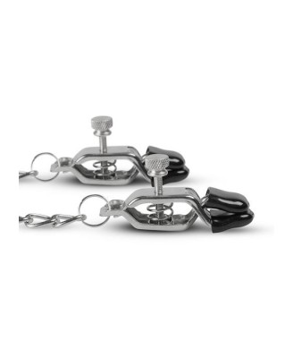 Stymulator-Big Nipple Clamps With Chain