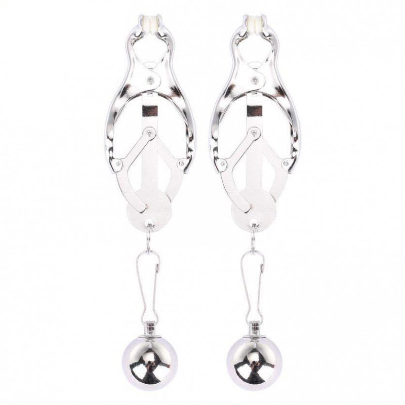 Me You Us Clover Nipple Clamp Silver