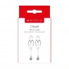 Me You Us Clover Nipple Clamp Silver