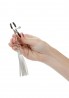 Playful Tassels Nipple Clamps Silver