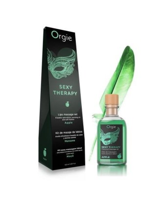 Żel-LIPS MASSAGE KIT   APPLE - 100 ML