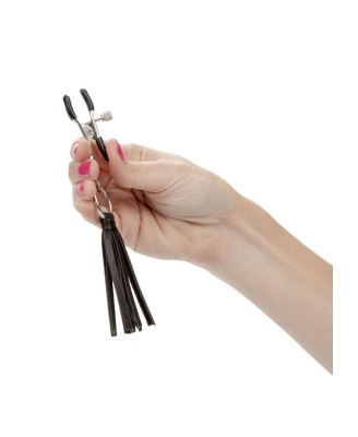 Playful Tassels Nipple Clamps Black