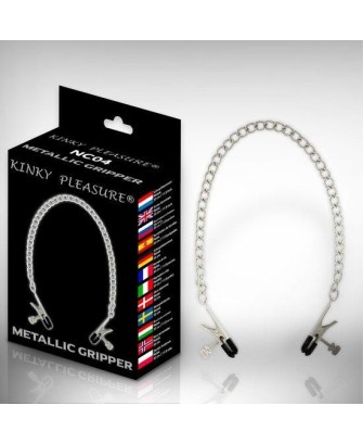 Kinky Pleasure - Mettalic Gripper Kinky Clamps