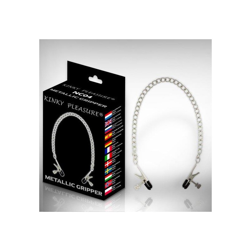 Kinky Pleasure - Mettalic Gripper Kinky Clamps