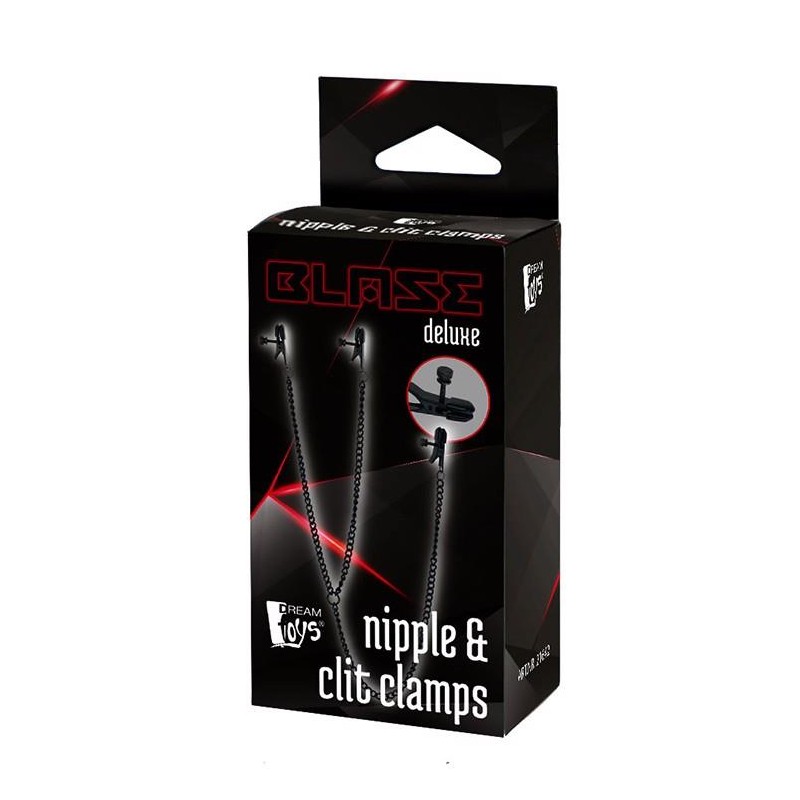 BLAZE DELUXE NIPPLE & CLIT CLAMPS