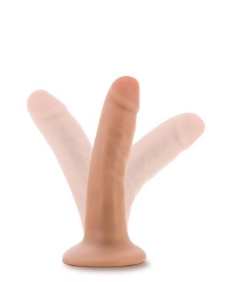 DR. SKIN 5.5 INCH COCK - Cieliste Realistyczne Dildo z Przyssawką - 13,9 cm