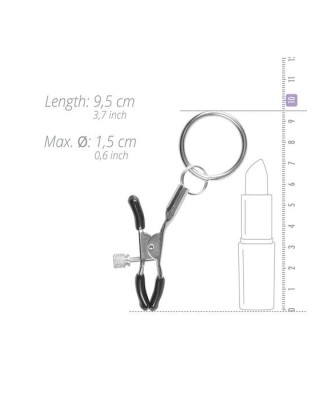 Stymulator-Metal Nipple Clamps With Ring