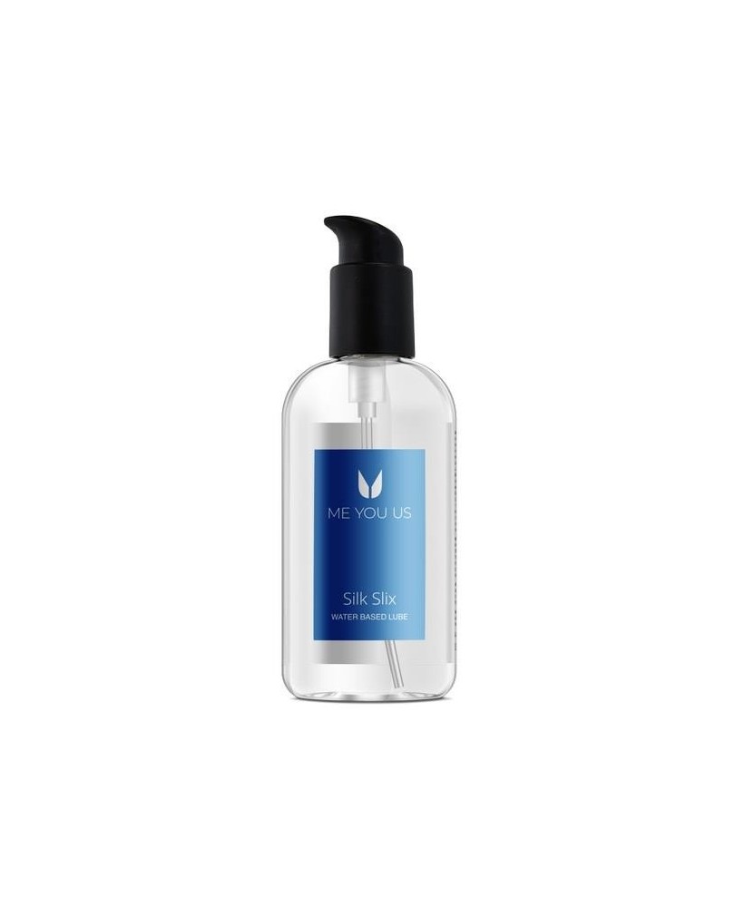 Żel- Me You Us Silk Slix Water Based Lubricant Pump Bottle White 250ml