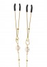 Tweezers Pearl & Deluxe Chain Gold