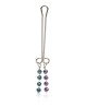 Beaded Clitoral Jewelry Blue
