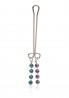 Beaded Clitoral Jewelry Blue