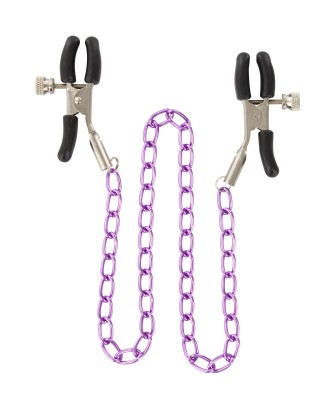 Stimulating Nipple Chain Metal