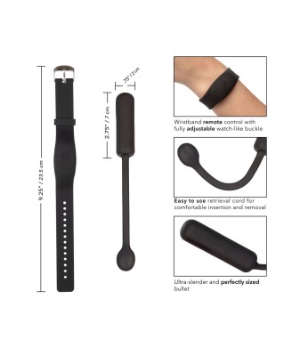 Wristband Remote Petite Bullet Black